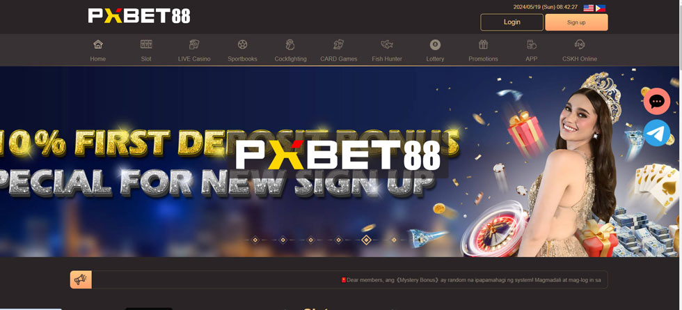 Promosyon ng mga slot Pxbet88